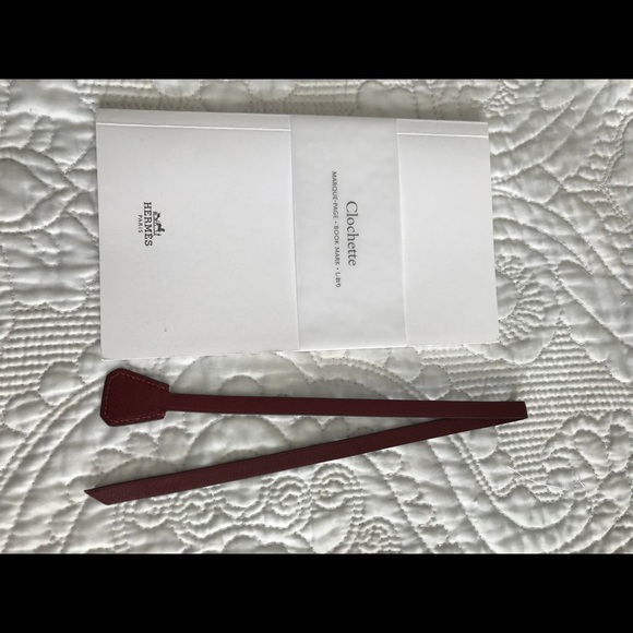 🎄🎄Hermès Brown Clochette Book Mark - Picture 3 of 6